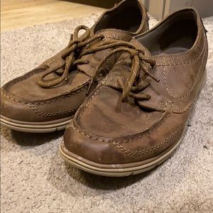 Clarks Leather Loafer Shoes